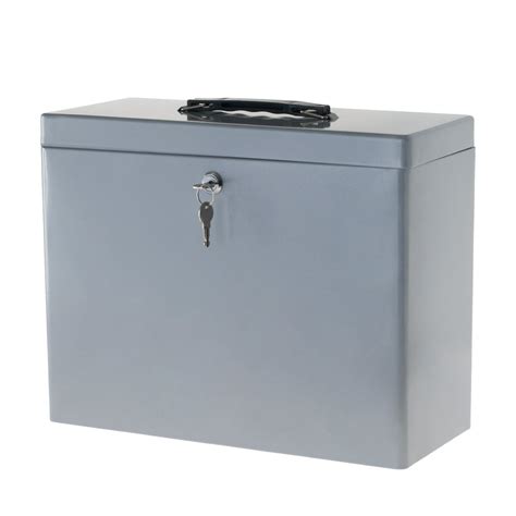 cheap metal lock box|lockable metal storage boxes.